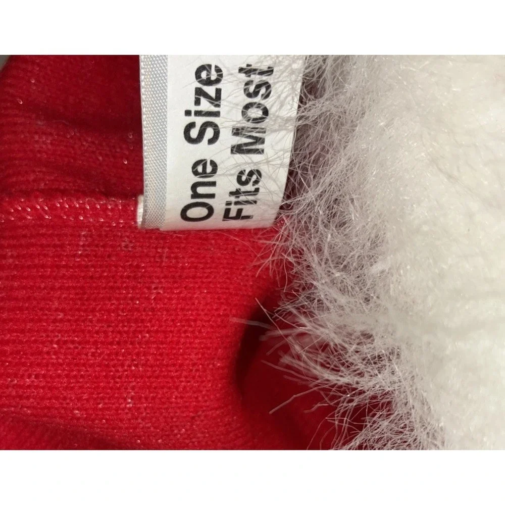Disney Winnie the Pooh Christmas Hat anta‎ Claus One Size Vintage